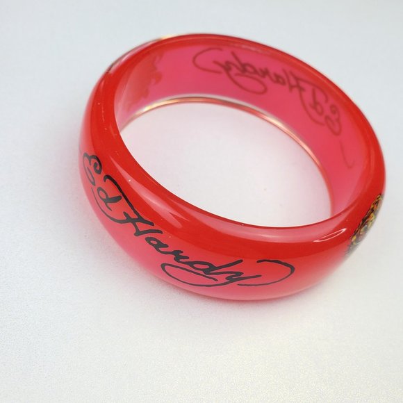 ED HARDY VINTAGE Style Authentic Bracelet/Bangle Bracelet/Hard Rock Accessories - Picture 4 of 7